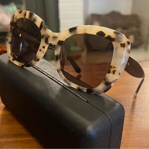 Krewe Felicity Sunglasses - Tortoise and Black